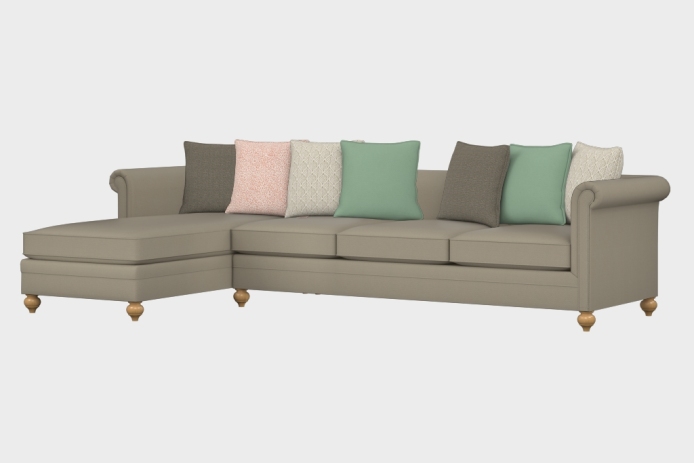 布艺-左三人+右贵妃