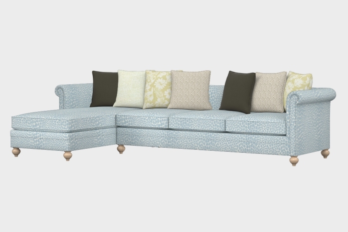 布艺-左三人+右贵妃