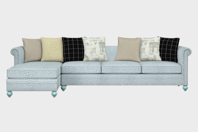 布艺-左三人+右贵妃