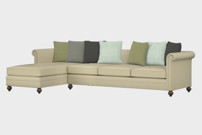 布艺-左三人+右贵妃