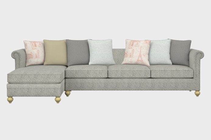 布艺-左三人+右贵妃