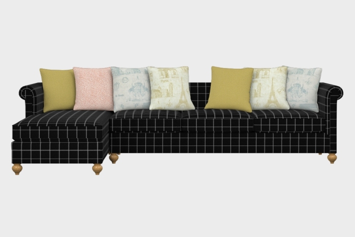 布艺-左三人+右贵妃