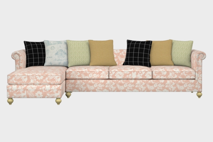 布艺-左三人+右贵妃