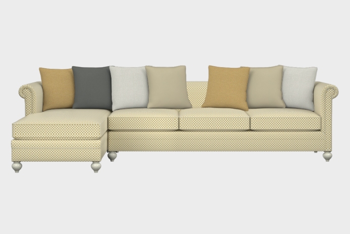 布艺-左三人+右贵妃