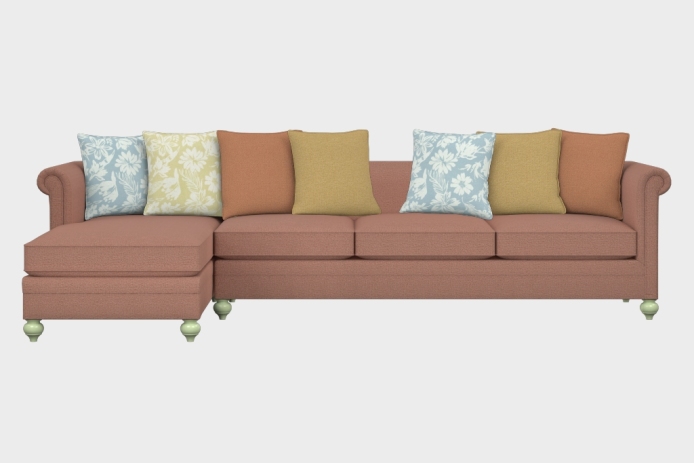 布艺-左三人+右贵妃