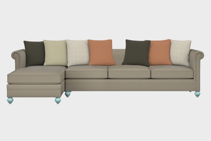 布艺-左三人+右贵妃