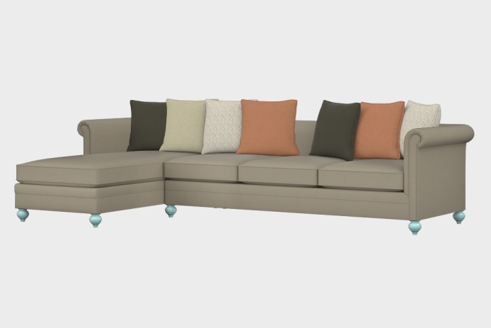 布艺-左三人+右贵妃