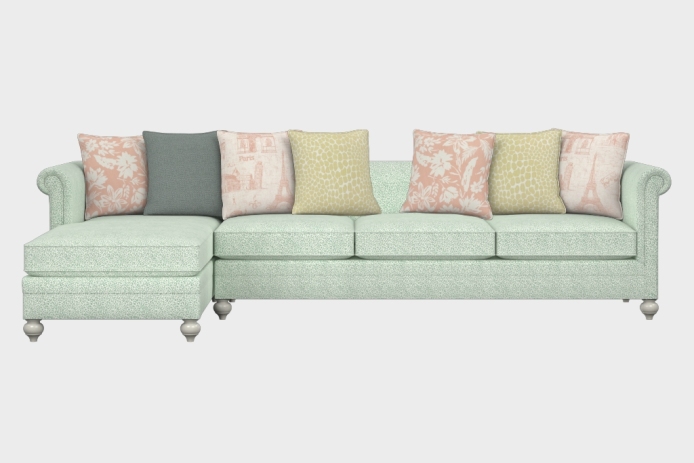 布艺-左三人+右贵妃