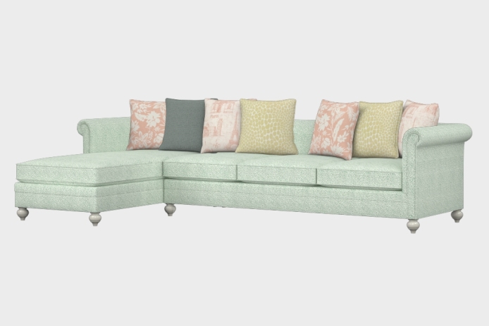 布艺-左三人+右贵妃