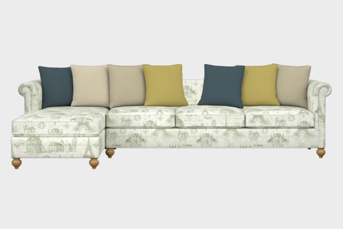 布艺-左三人+右贵妃