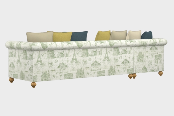 布艺-左三人+右贵妃