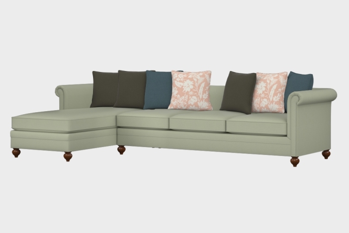 布艺-左三人+右贵妃