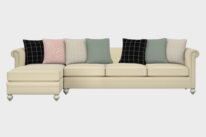 布艺-左三人+右贵妃