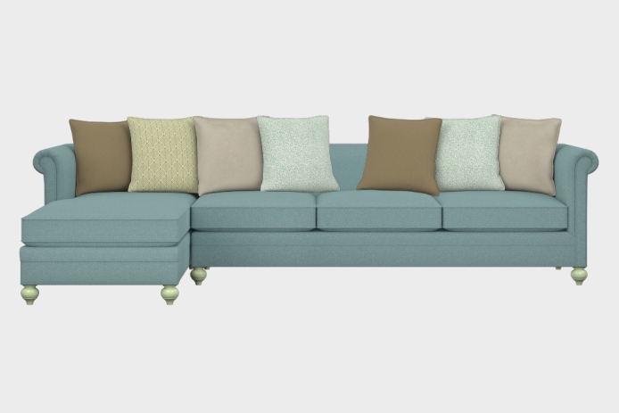 布艺-左三人+右贵妃