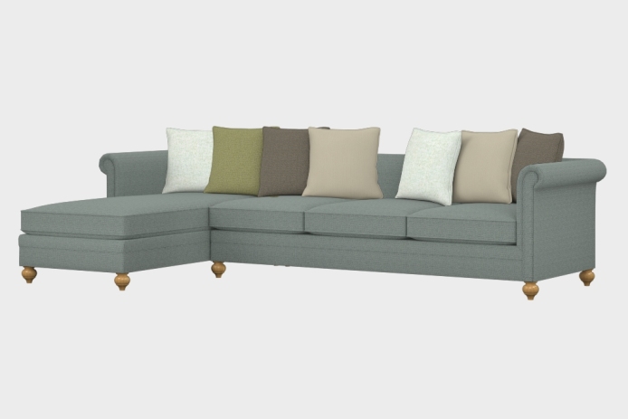 布艺-左三人+右贵妃