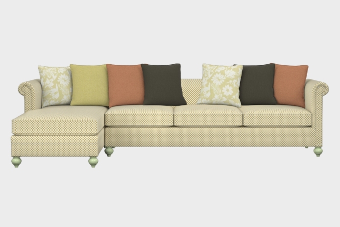 布艺-左三人+右贵妃