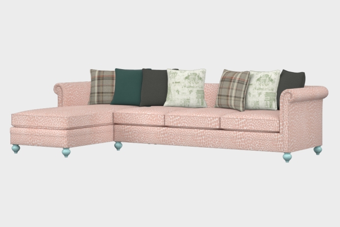 布艺-左三人+右贵妃