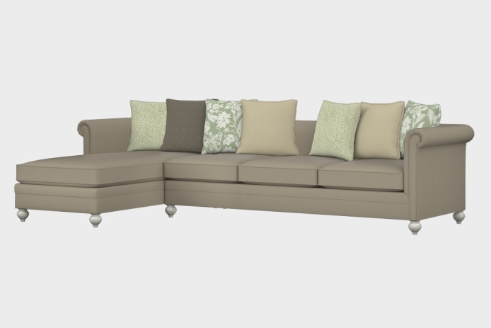 布艺-左三人+右贵妃