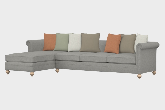 布艺-左三人+右贵妃