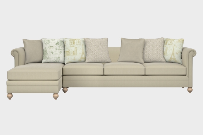 布艺-左三人+右贵妃