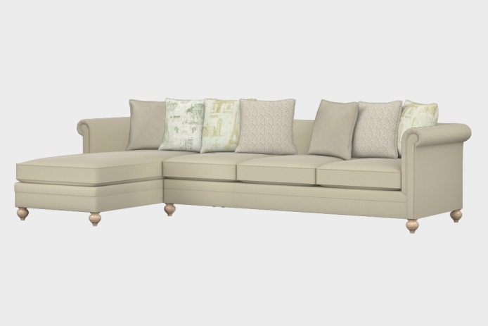 布艺-左三人+右贵妃