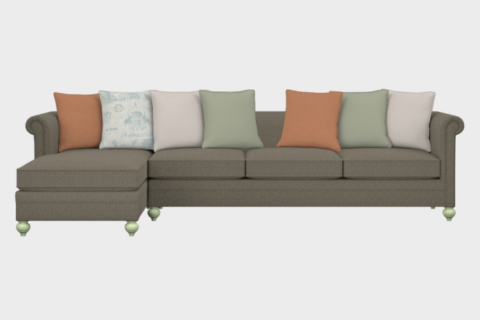 布艺-左三人+右贵妃