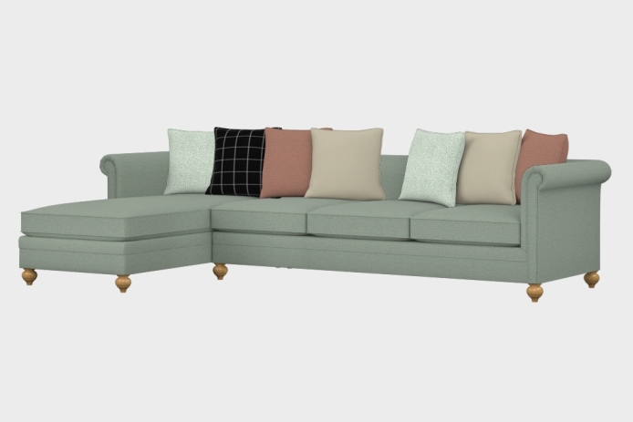 布艺-左三人+右贵妃