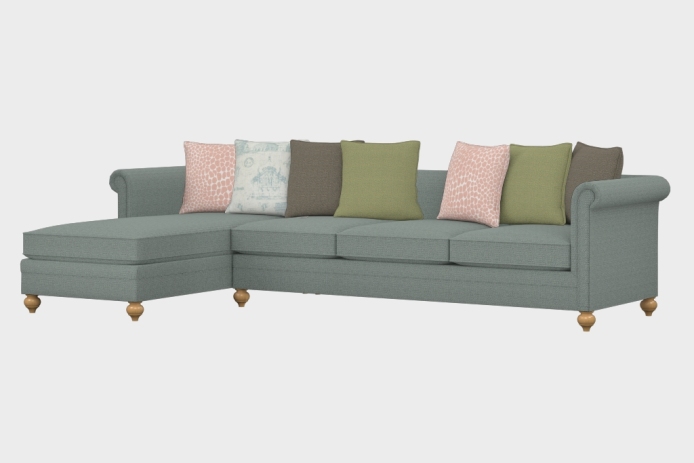 布艺-左三人+右贵妃