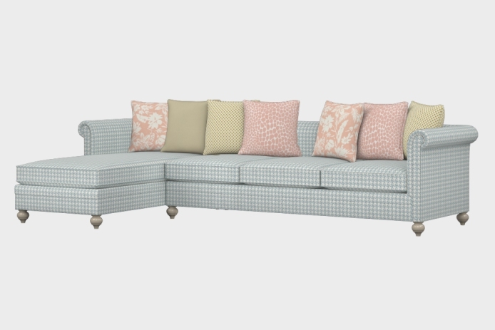 布艺-左三人+右贵妃