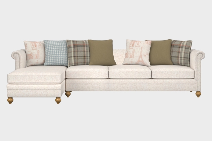 布艺-左三人+右贵妃