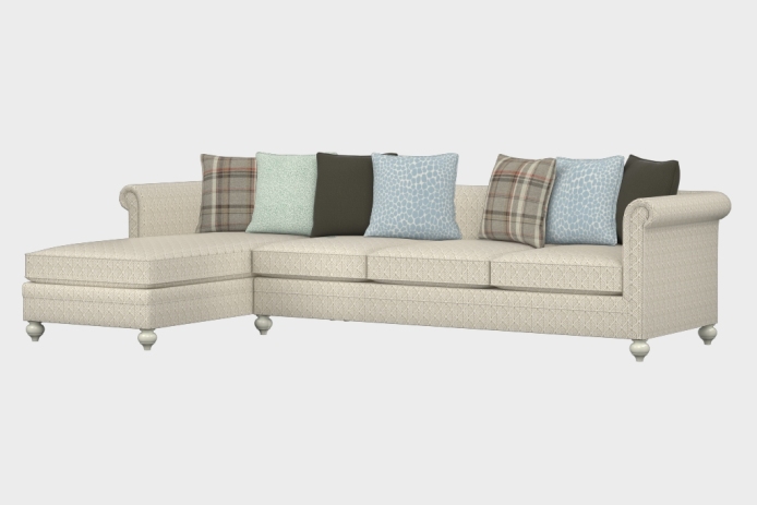 布艺-左三人+右贵妃