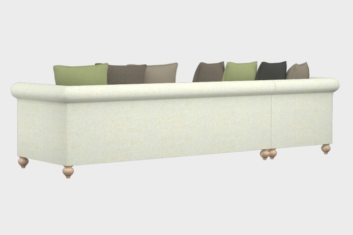 布艺-左三人+右贵妃