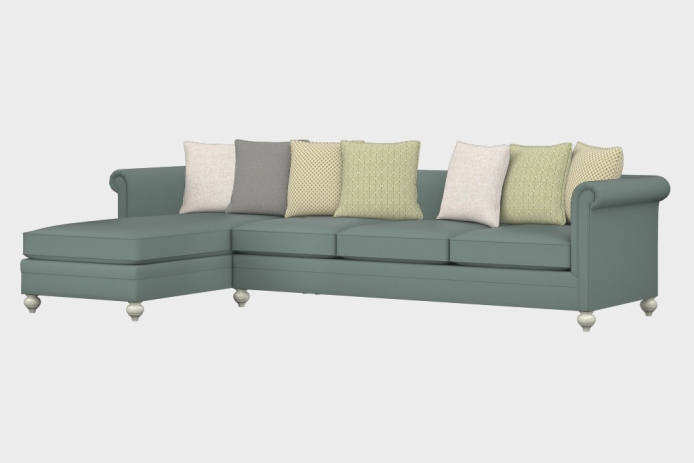 布艺-左三人+右贵妃