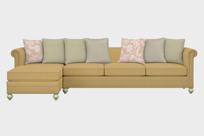 布艺-左三人+右贵妃