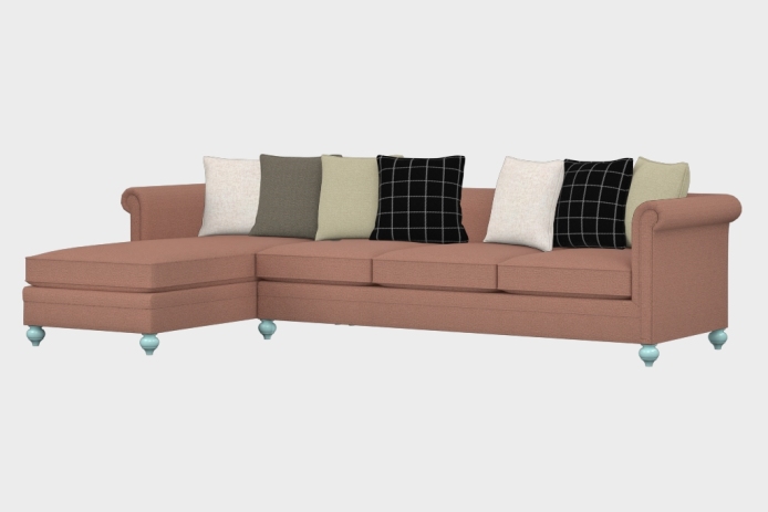 布艺-左三人+右贵妃