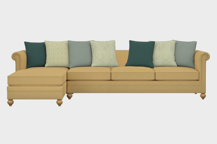 布艺-左三人+右贵妃