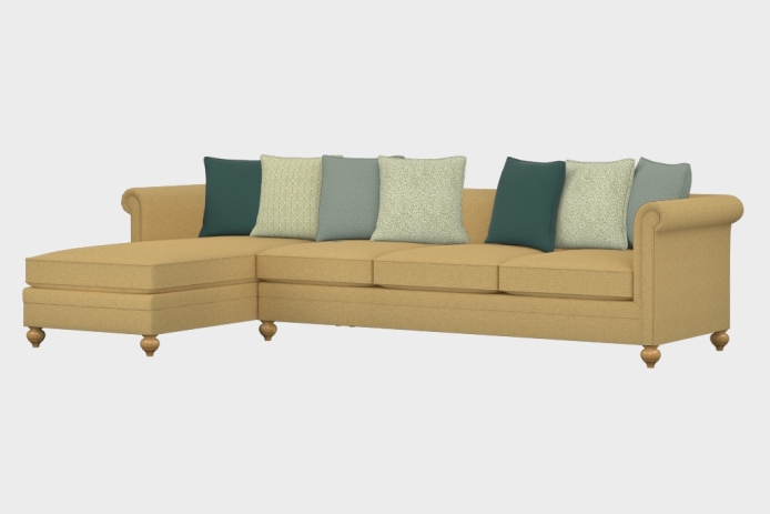 布艺-左三人+右贵妃