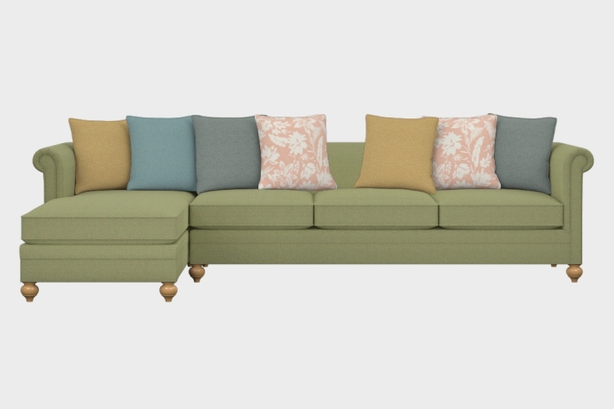 布艺-左三人+右贵妃