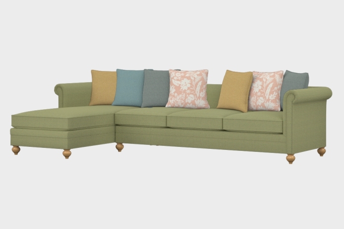 布艺-左三人+右贵妃