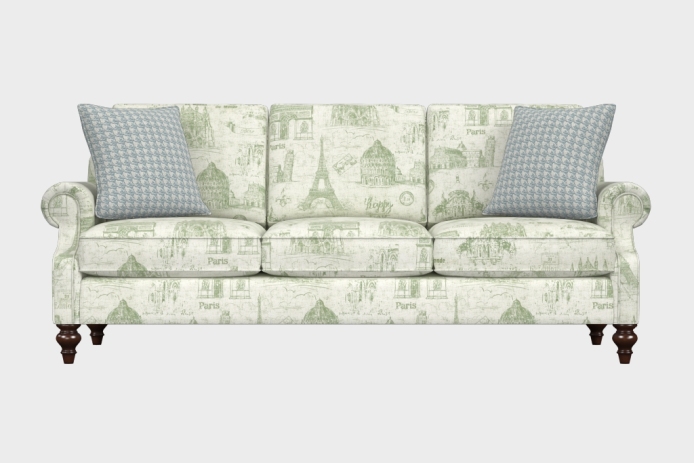 爵士款三人沙发