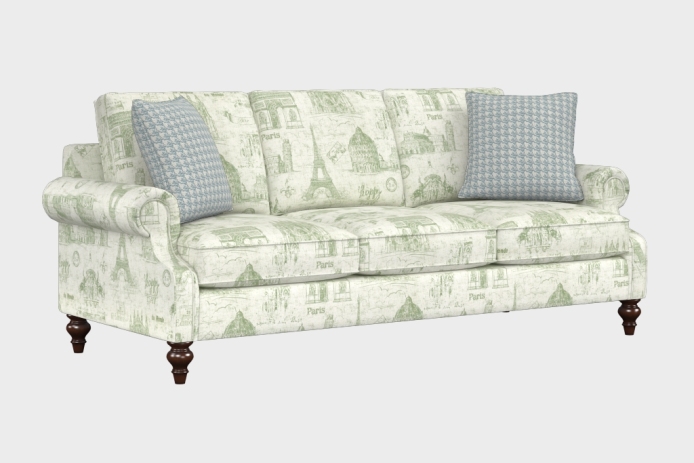 爵士款三人沙发