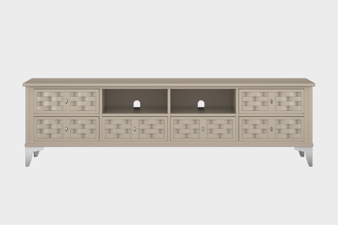 六抽双隔板电视柜