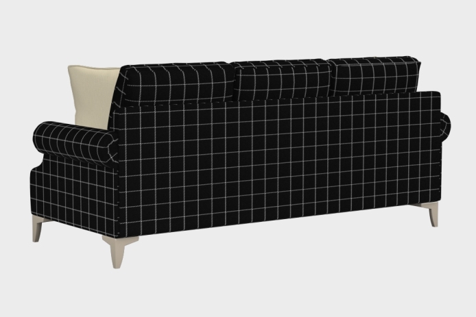 爵士款三人沙发