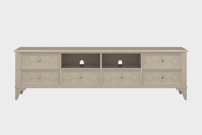 六抽双隔板电视柜