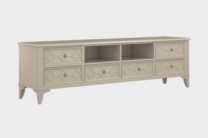 六抽双隔板电视柜