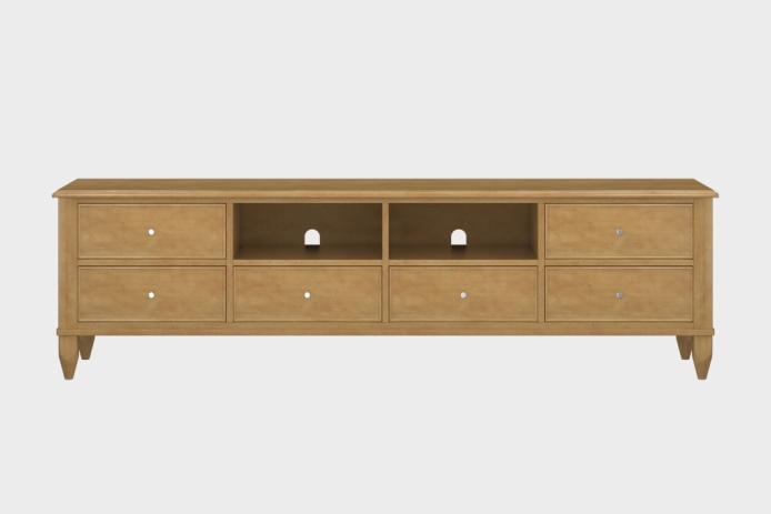 六抽双隔板电视柜