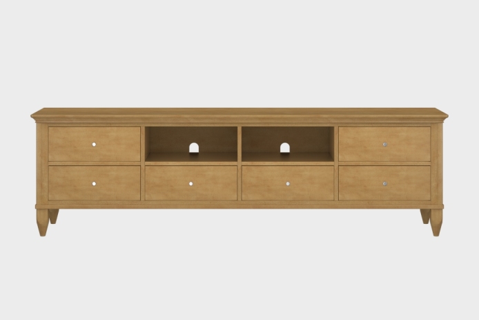 六抽双隔板电视柜