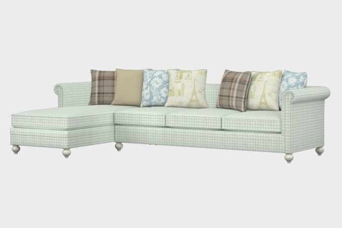 布艺-左三人+右贵妃