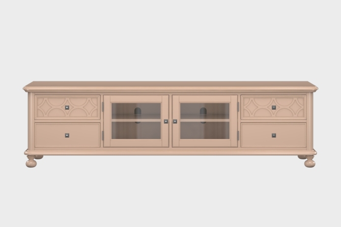 四抽双开门电视柜