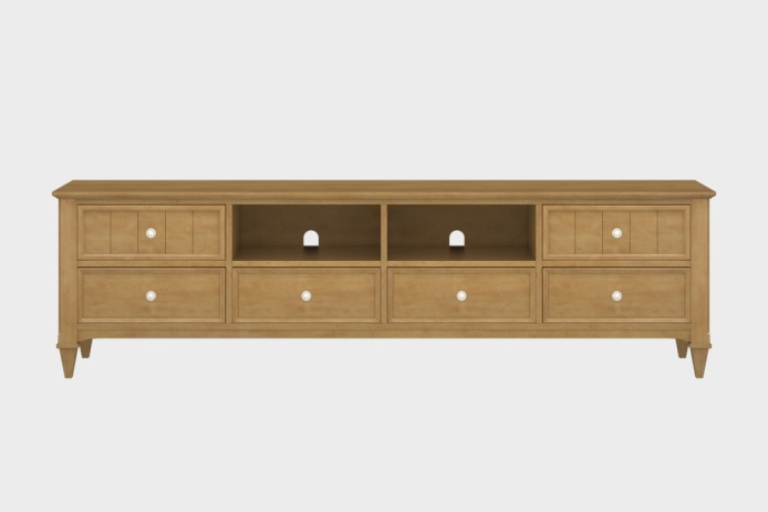 六抽双隔板电视柜